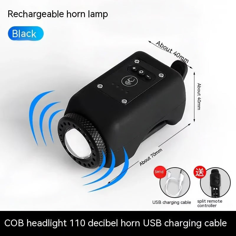 Mountain Bike Electronic Horn and Light