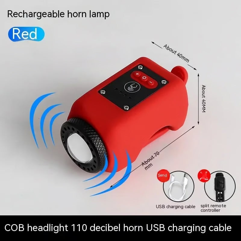 Mountain Bike Electronic Horn and Light