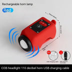 Mountain Bike Electronic Horn and Light