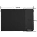 Mouse pad with 15W wireless phone charging and 2 charging ports