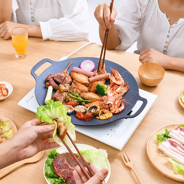 Multi-Function Medical Stone Grill Pan Non-Stick