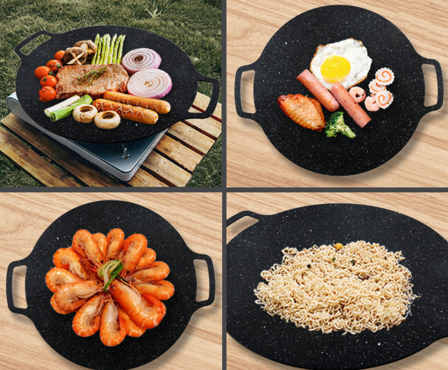 Multi-Function Medical Stone Grill Pan Non-Stick