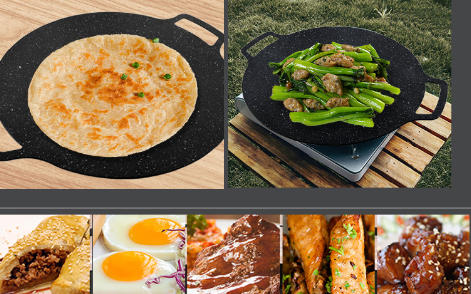 Multi-Function Medical Stone Grill Pan Non-Stick