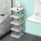 Multi-layer shoe storage rack