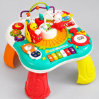 Multifunctional Baby Activity Table with Electric Train