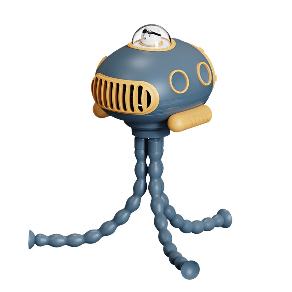 Multifunctional Baby Toy with Flexible Suction Cup Legs – Grasp and Teething Functions