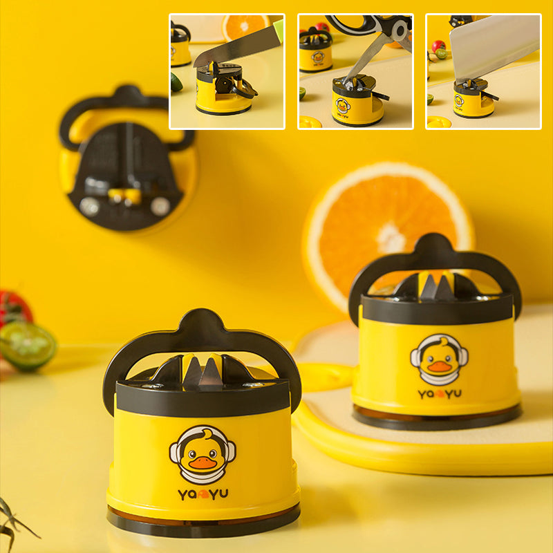 Multifunctional Knife Sharpener with Suction Cup