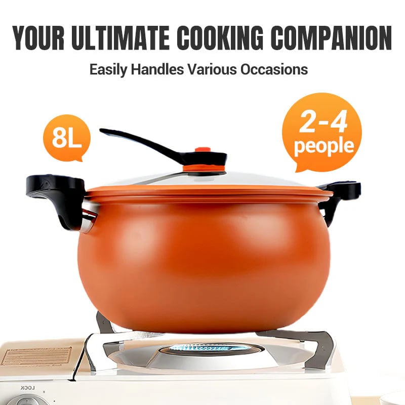 Multifunctional Large Capacity Non-Stick Pressure Cooker