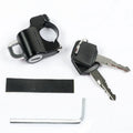 Multifunctional motorcycle helmet security lock