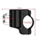 Multifunctional motorcycle helmet security lock