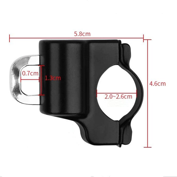 Multifunctional motorcycle helmet security lock