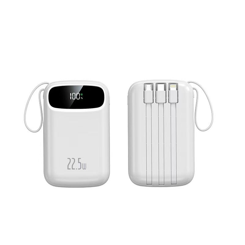 Multifunctional Power Bank with Built-in LCD Display