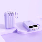 Multifunctional Power Bank with Built-in LCD Display