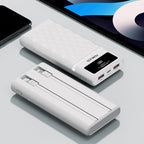 Multifunctional Power Bank with Digital Display and Built-In Cables