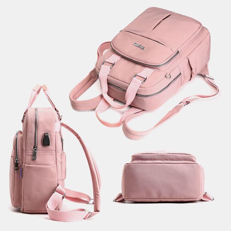 Multifunctional Waterproof Backpack with USB Port