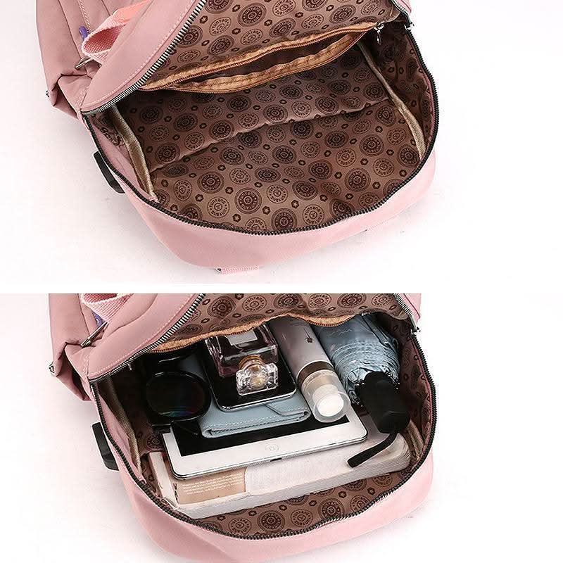 Multifunctional Waterproof Backpack with USB Port