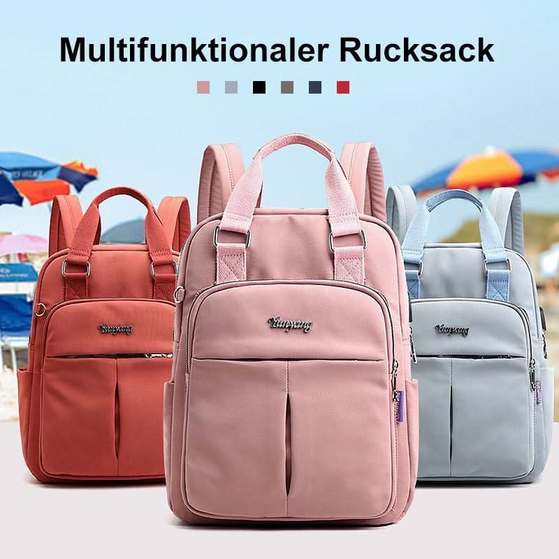 Multifunctional Waterproof Backpack with USB Port