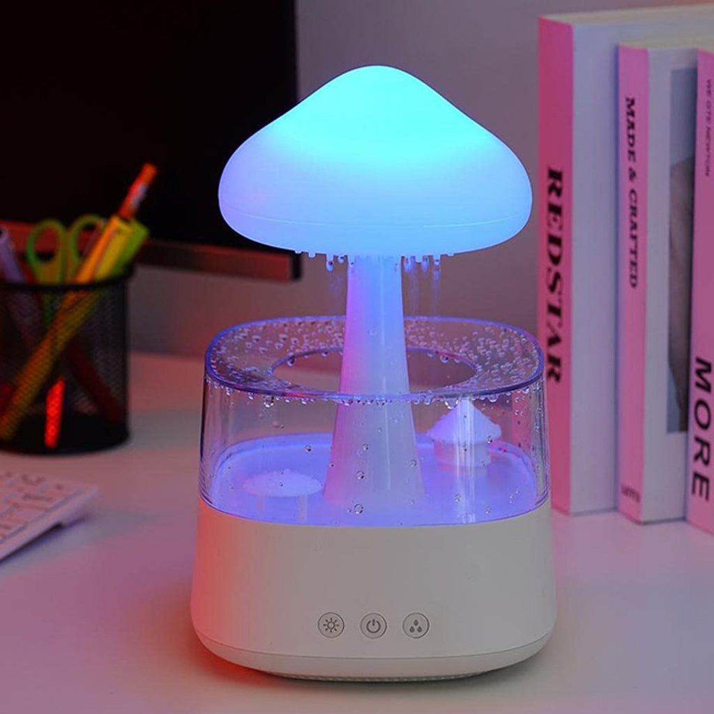 Mushroom Cloud Rain Diffuser Relaxing Humidifier