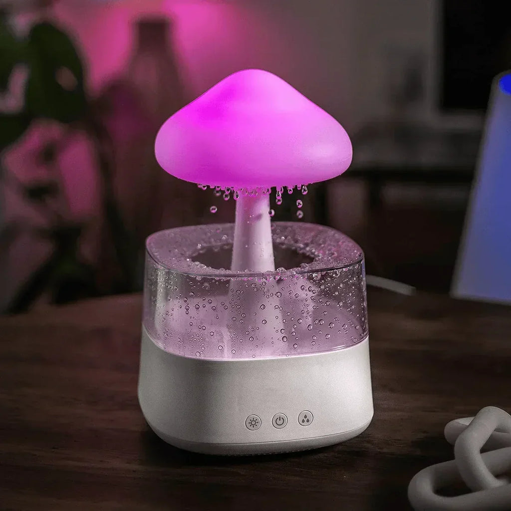 Mushroom Cloud Rain Humidifier – CalmCloud