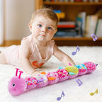Musical Interactive Caterpillar – Educational Plush Toy for Babies and Toddlers