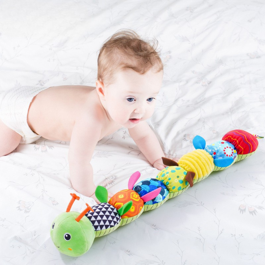 Musical Interactive Caterpillar – Educational Plush Toy for Babies and Toddlers