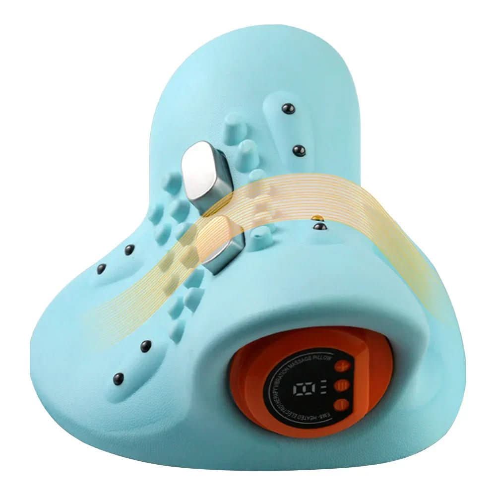 Neck massager with EMS & acupressure