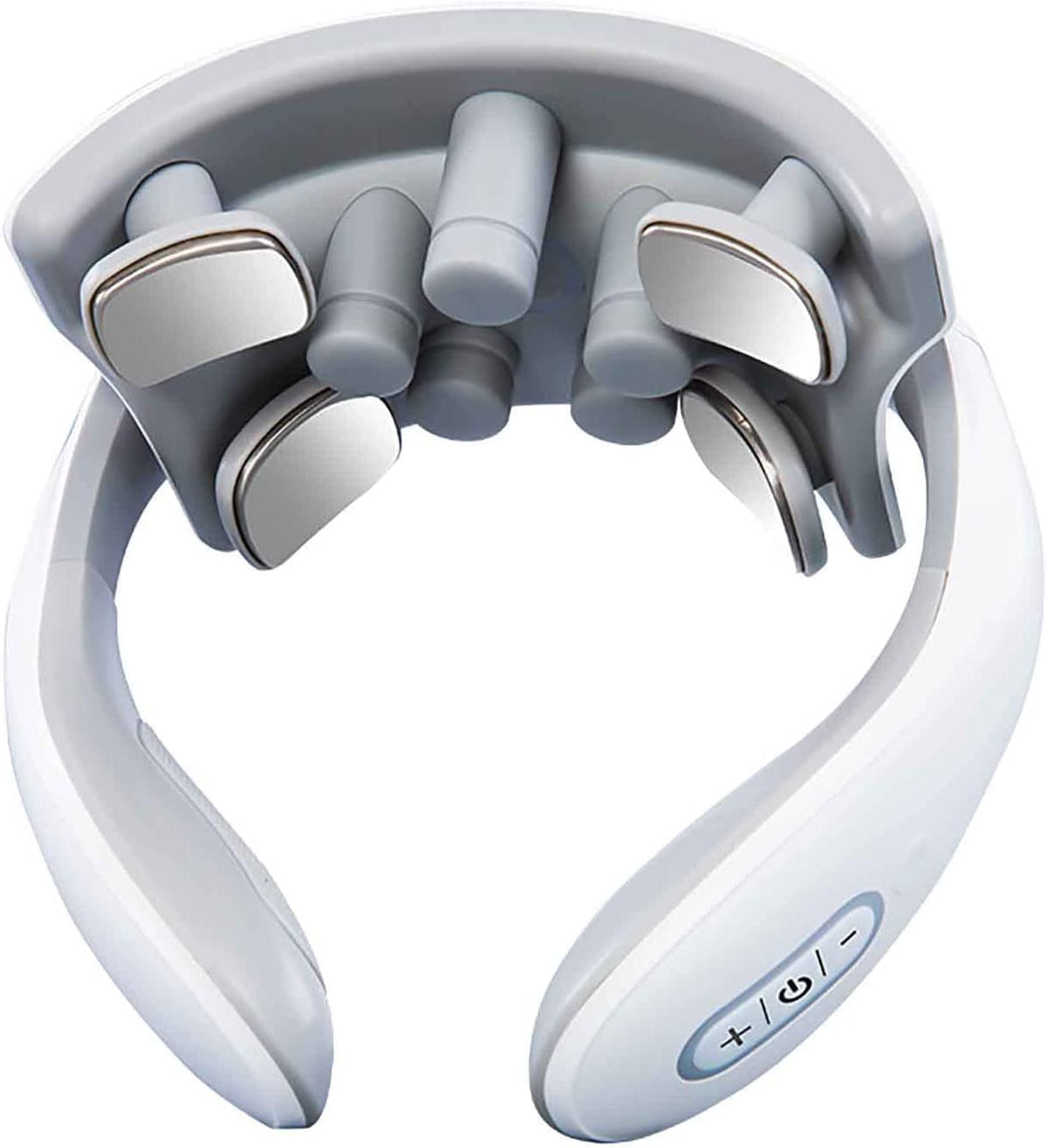 Neck Massager with Heat – Smart Pain Relief Massager with 4 Massage Heads for Deep Tissue and Trigger Points
