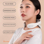 Neck Massager with Heat – Smart Pain Relief Massager with 4 Massage Heads for Deep Tissue and Trigger Points