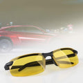 Night driving glasses with yellow lenses – reduce glare and eye strain