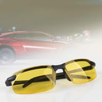 Night driving glasses with yellow lenses – reduce glare and eye strain
