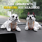 Nodding dog car ornament