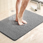 Non-Slip Shower Mat – Soft, Safe, Easy to Clean, Customizable Size, Quick Water Drainage