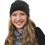 Boneroshop | Noor Silk Winter Hat – Wool & Silk – Anti-Frizz Hair Protection