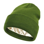 Boneroshop | Noor Silk Winter Hat – Wool & Silk – Anti-Frizz Hair Protection