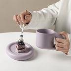 Nordic Ceramic Handmade Mug with Handle