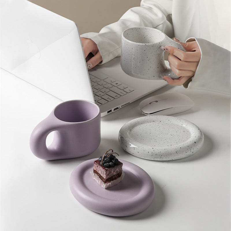 Nordic Ceramic Handmade Mug with Handle