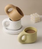 Nordic Ceramic Handmade Mug with Handle