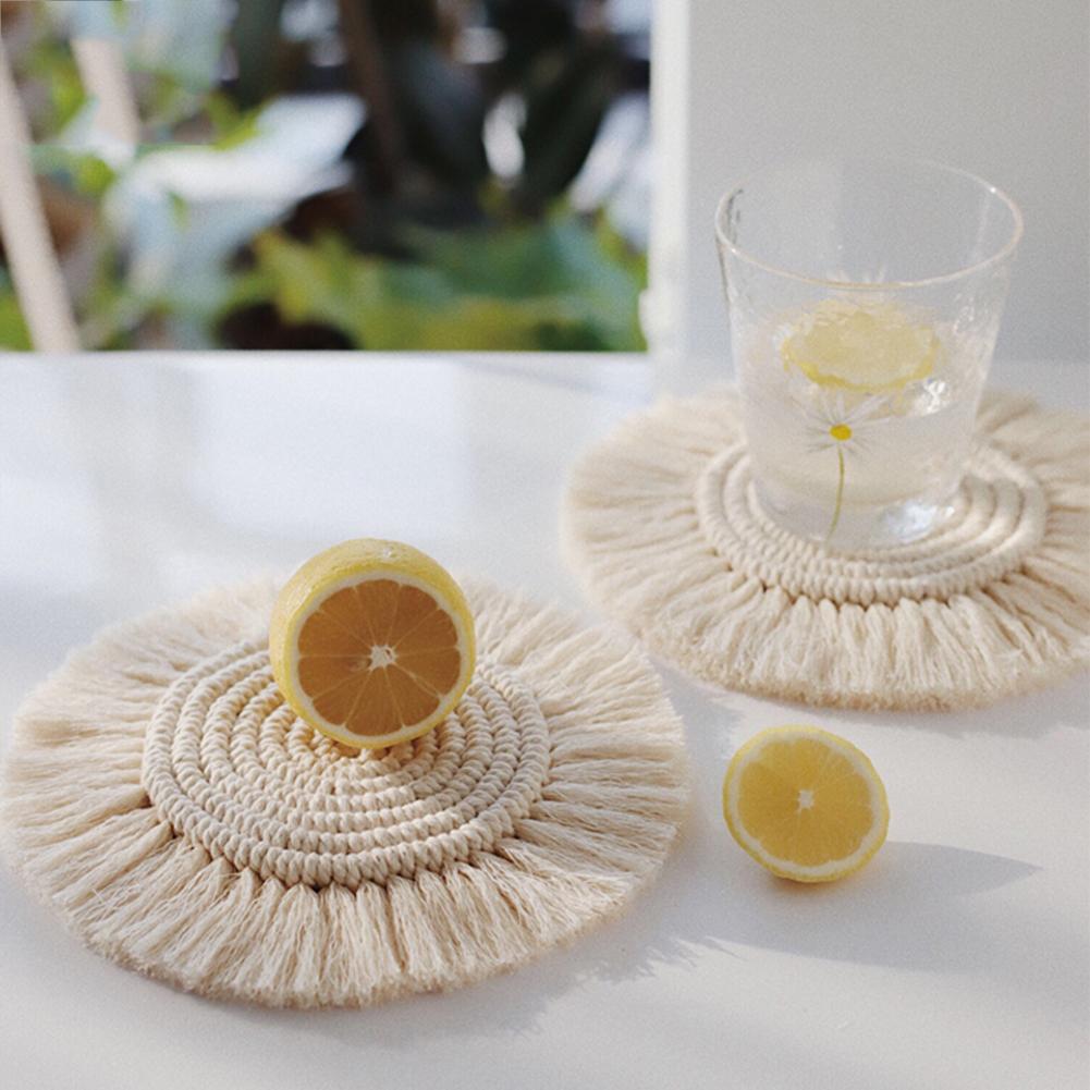 Nordic Macramé Cup Coaster