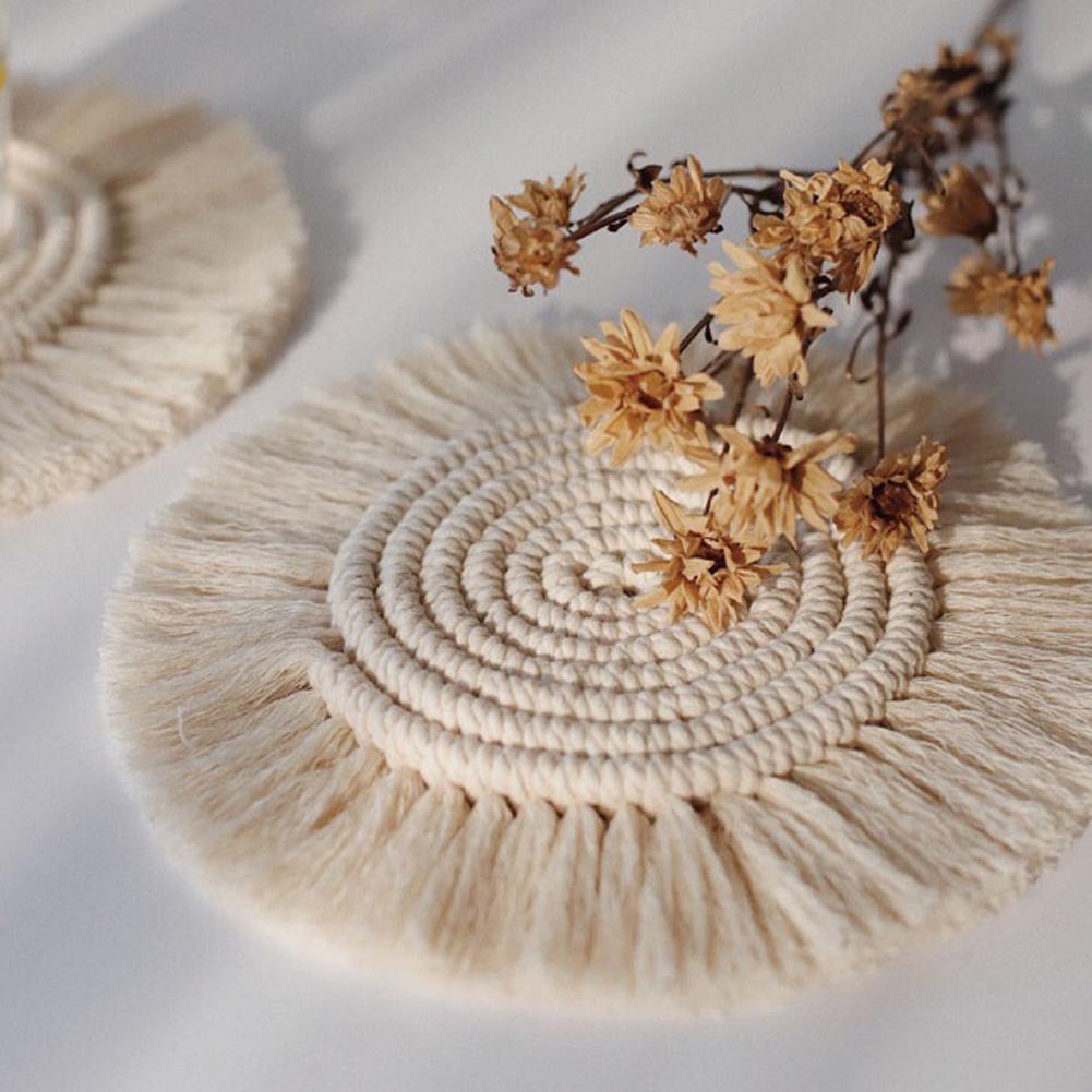 Nordic Macramé Cup Coaster