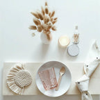 Nordic Macramé Cup Coaster