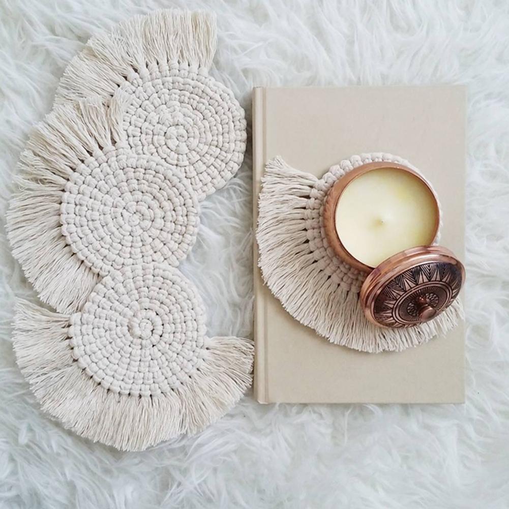 Nordic Macramé Cup Coaster