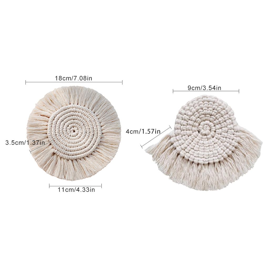 Nordic Macramé Cup Coaster