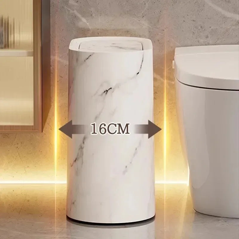 Nordic Marble Design Trash Can Boneroshop