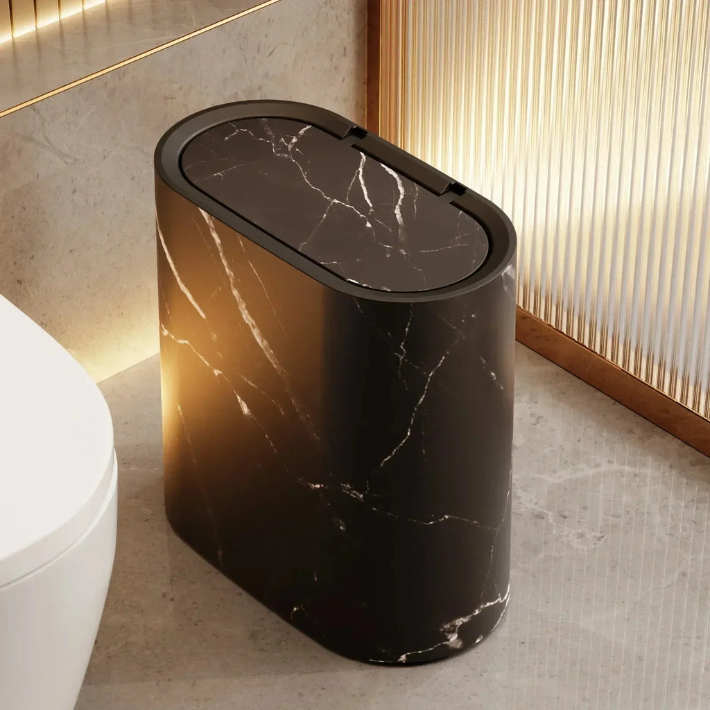 Nordic Marble Design Trash Can Boneroshop