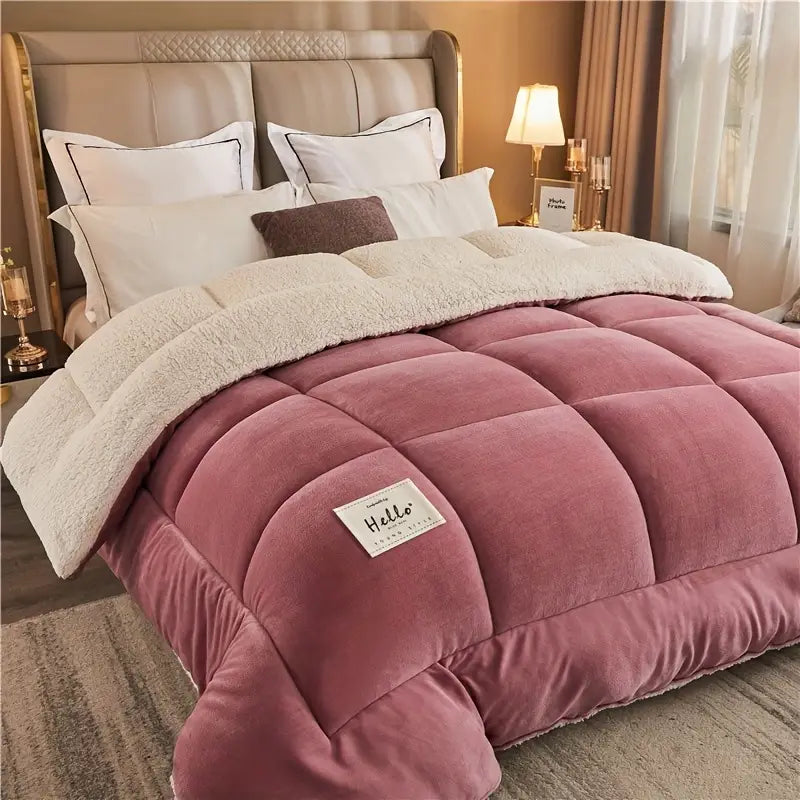 Nordura Winter Duvet – 3-Layer Quilted with Checkered Design