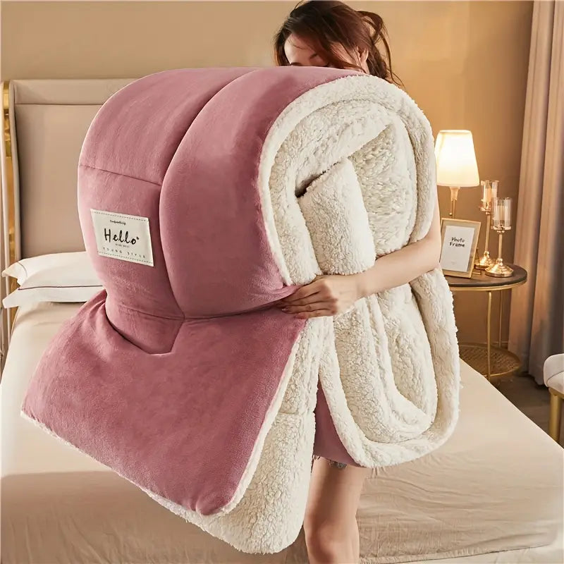Nordura Winter Duvet – 3-Layer Quilted with Checkered Design