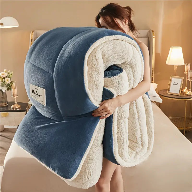 Nordura Winter Duvet – 3-Layer Quilted with Checkered Design