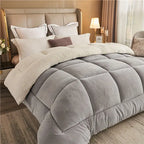 Nordura Winter Duvet – 3-Layer Quilted with Checkered Design