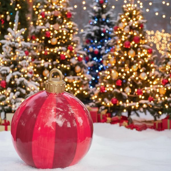 Boneroshop | Large, Weatherproof Christmas Baubles for Indoor & Outdoor Use