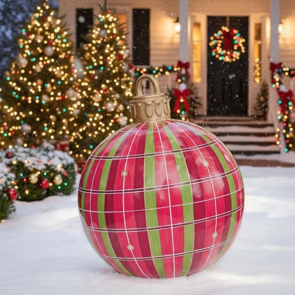 Boneroshop | Large, Weatherproof Christmas Baubles for Indoor & Outdoor Use